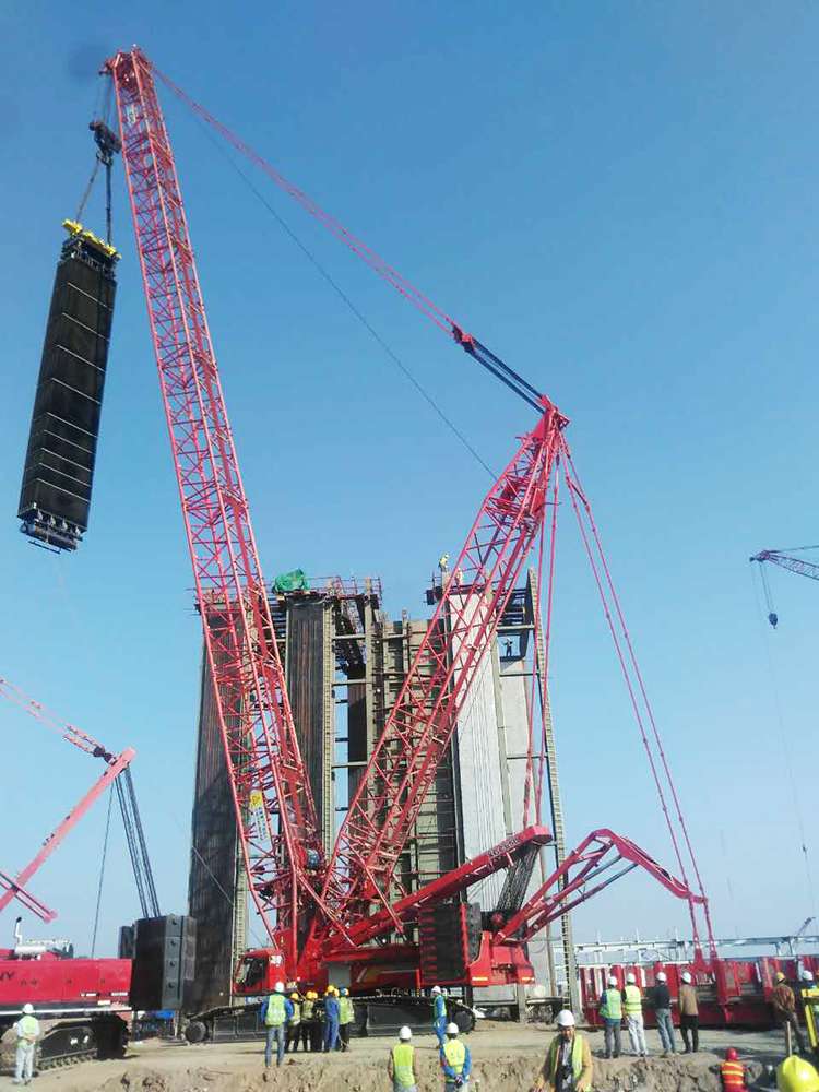 XCMG official 1000 ton construction lift machine crawler crane XGC15000 for sale